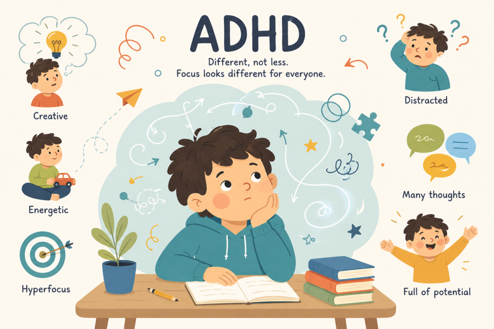 بیش‌فعالی و نقصِ توجه در بزرگسالان (ADHD): نشانه‌ها و مدیریت