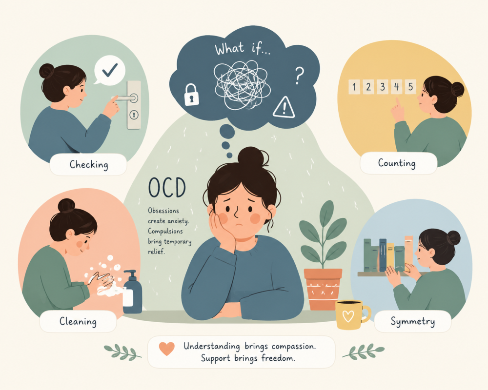 وسواسِ فکری-عملی (OCD) چیست و چه زمانی باید به آن رسیدگی کرد؟